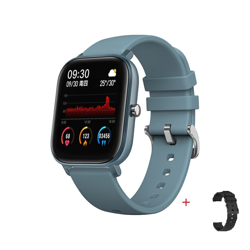 Smart Watch P8 Men Women 1.4inch Full Touch Screen Fitness Tracker Heart Rate Monitor IP67