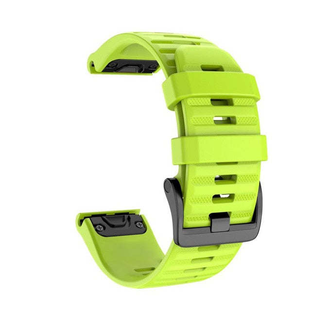 Soft Silicone Quick Release Watchband Wriststrap for Garmin Watch Easyfit Watch Wrist Band