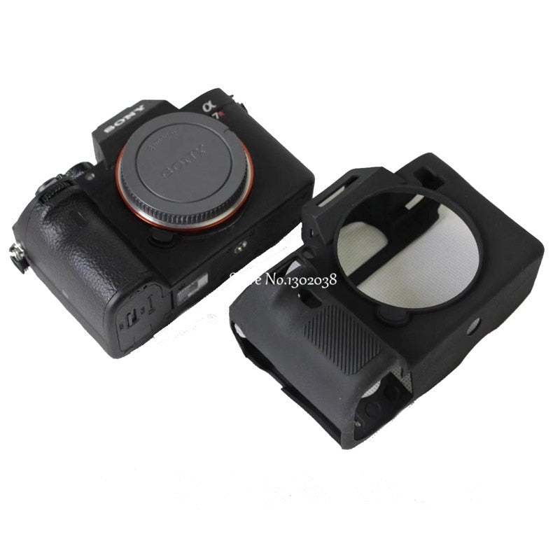 Soft Silicone Rubber Camera Protective Body Cover Case Bag Skin For SONY A7RIII A7III A7 Mark 3 A7M3