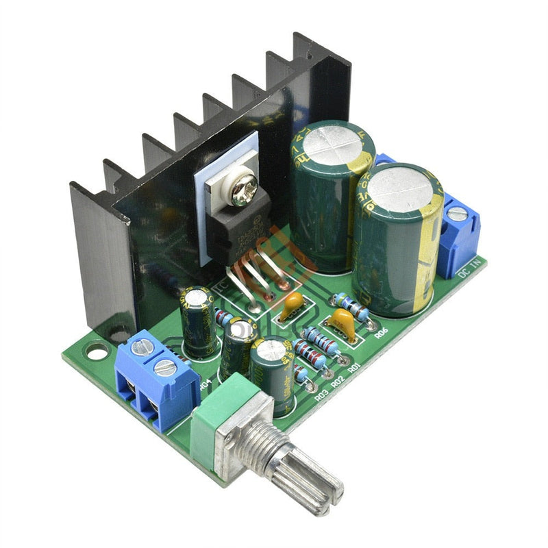TDA2050 Mono Amplifier Board 5W-120W DC 12-24V Digital Audio Power AMP with Volume Control