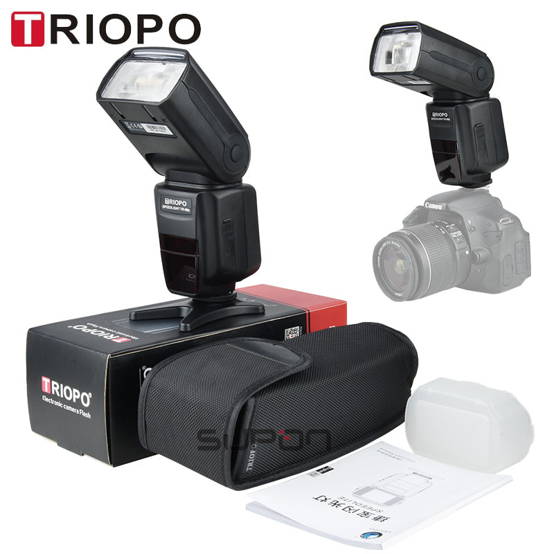 TRIOPO TR-988 Flash Professional Speedlite TTL Camera Flash with High Speed Sync for Canon and Nikon