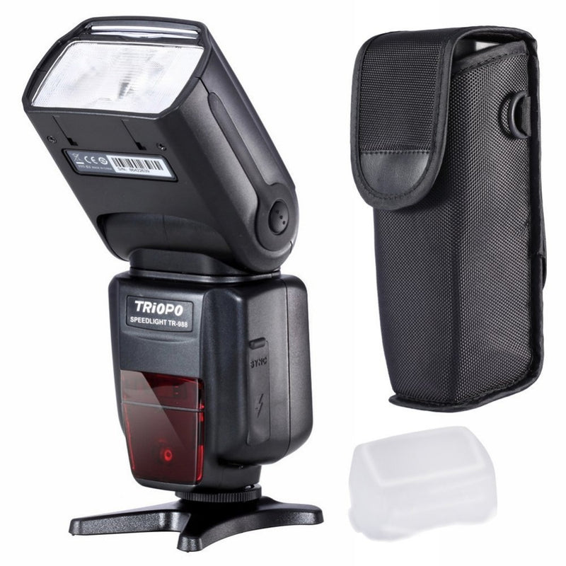 TRIOPO TR-988 Professional Speedlite TTL Flash with *High Speed Sync* for Canon d5300 Nikon d5300