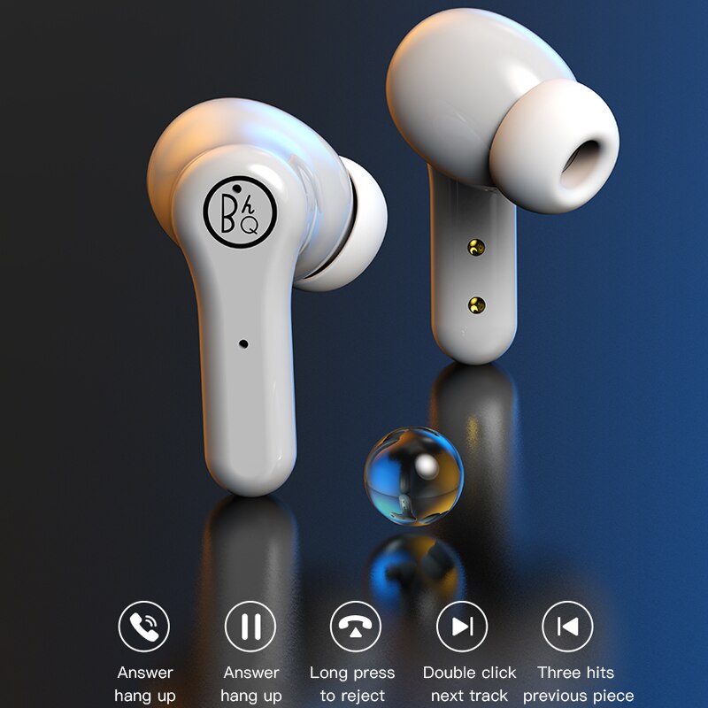 TWS Bluetooth 5.1 Earphone with ANC LED Power Display Charging Box Wireless Earphone