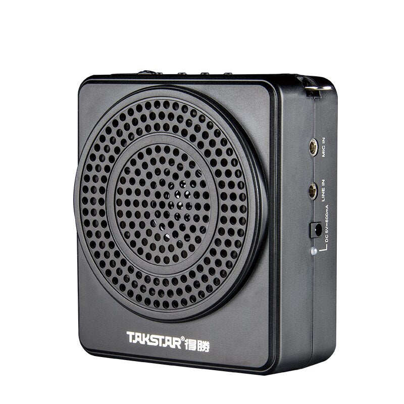 Takstar E180M mini portable digital multimedia voice amplifier rechargeable with wired microphone