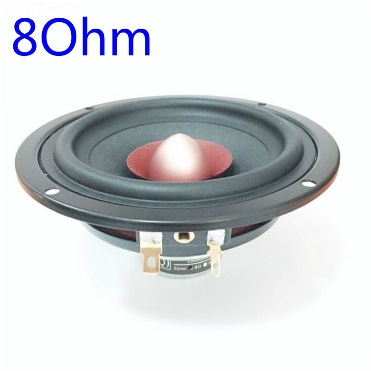 Tenghong 4 Inch Portable Audio Speakers 4/8 Ohm 25W Full Range Treble Midrange Bass Loudspeakers For