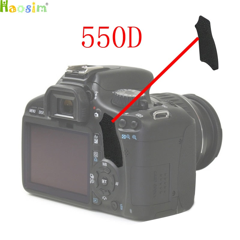 The Thumb Rubber Back cover Rubber DSLR Camera Replacement Unit Repair Part For CANON EOS 550D