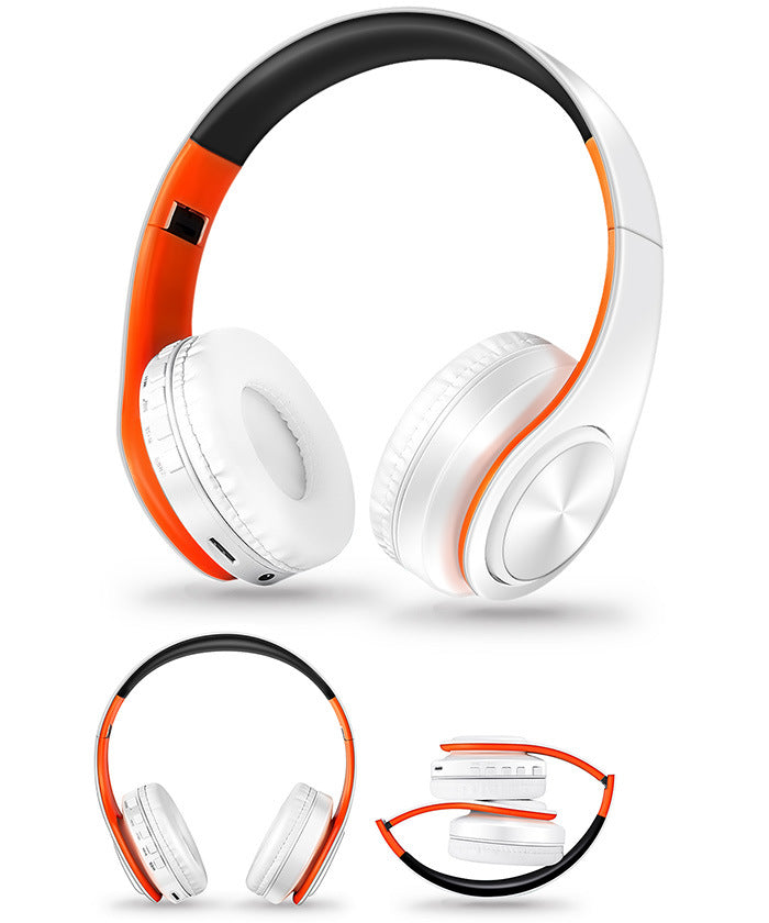 Tourya B7 Wireless Headphones Bluetooth Headset Foldable Headphone Adjustable Earphones with Mic