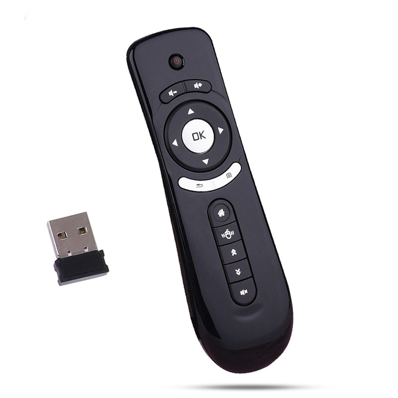 Touyinger T2 Fly Air Mouse 2.4G Wireless Remote Built-in 6 Axis for PC Android Tv Box, Android