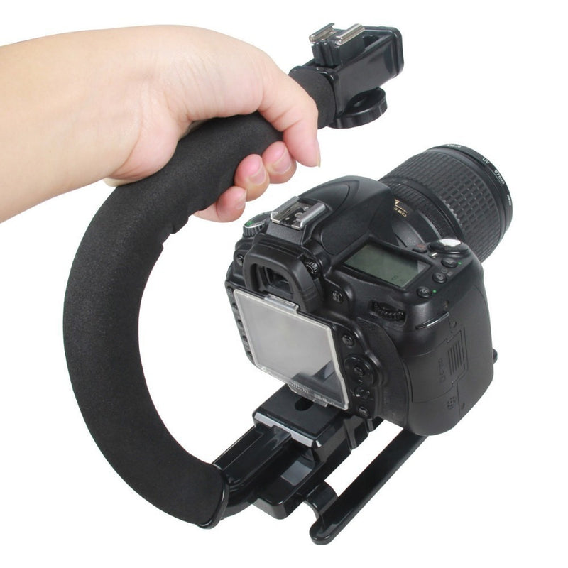 U C Shaped Holder Grip Video Handheld Stabilizer Light Portable SLR Steadicam