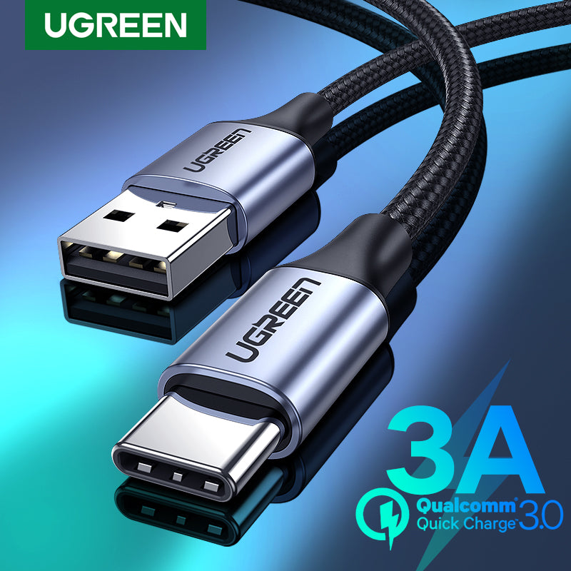 UGREEN USB C Cable Type C Charging Cable USB C Cable Phone Wire Cord 3A QC3.0 USB Type C Charger