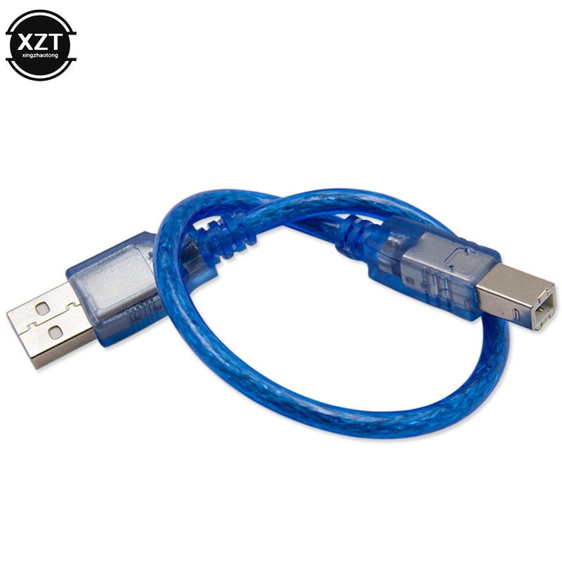 USB Extension Cable USB 2.0 Printer Cable for Smart Printer Scanners Extender Data Cord USB Type A