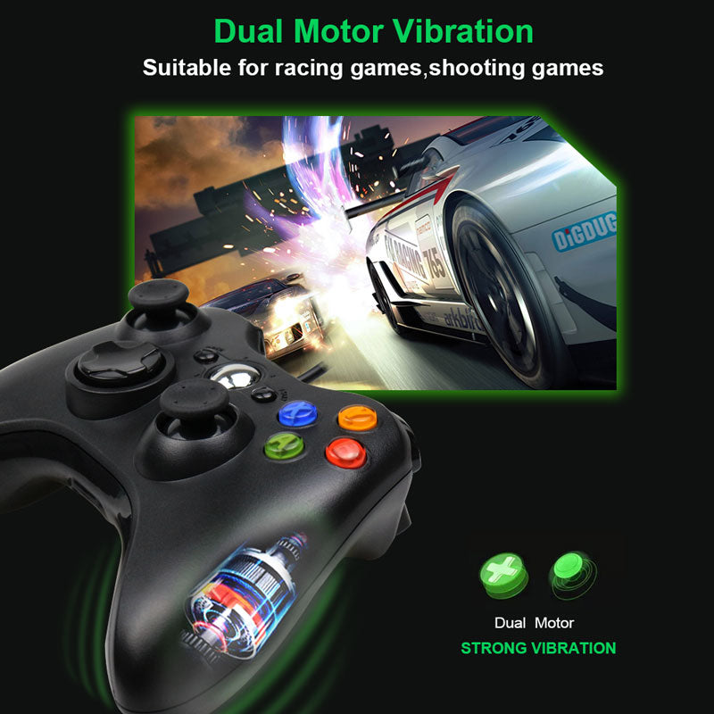 USB Wired Vibration Gamepad Joystick For PC Controller