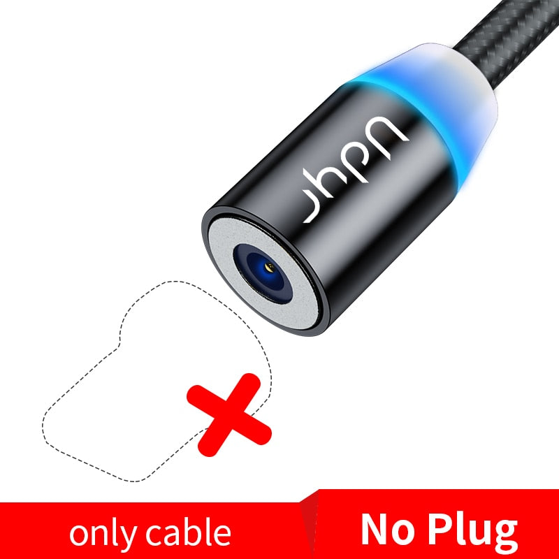 Udyr 2m Magnetic Micro USB Cable For iPhone Samsung Android Mobile Phone Fast Charging USB Type C