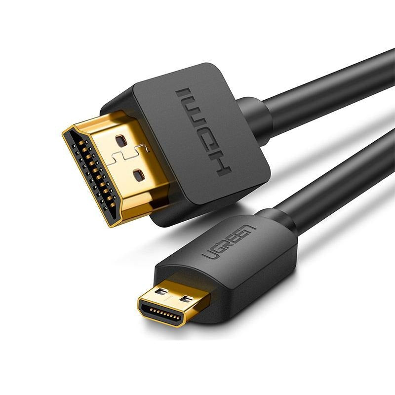 Ugreen Micro HDMI 4K/60Hz 3D Effect Micro Mini HDMI to HDMI Cable Male to Male
