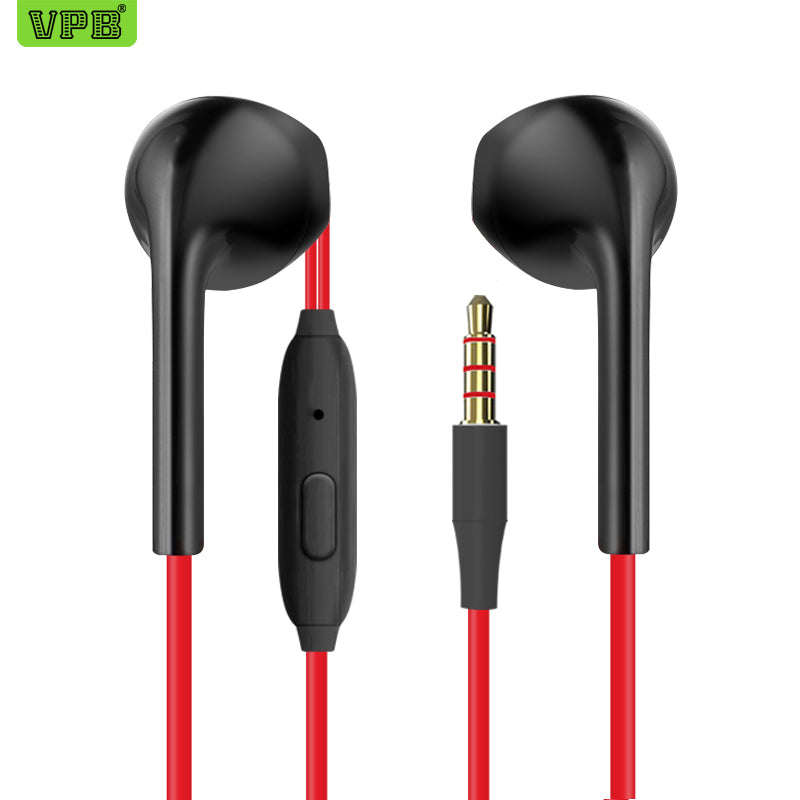 VPB S17 trend fashion universal earphone Support call Music Earbuds  with Microphone for i Phone