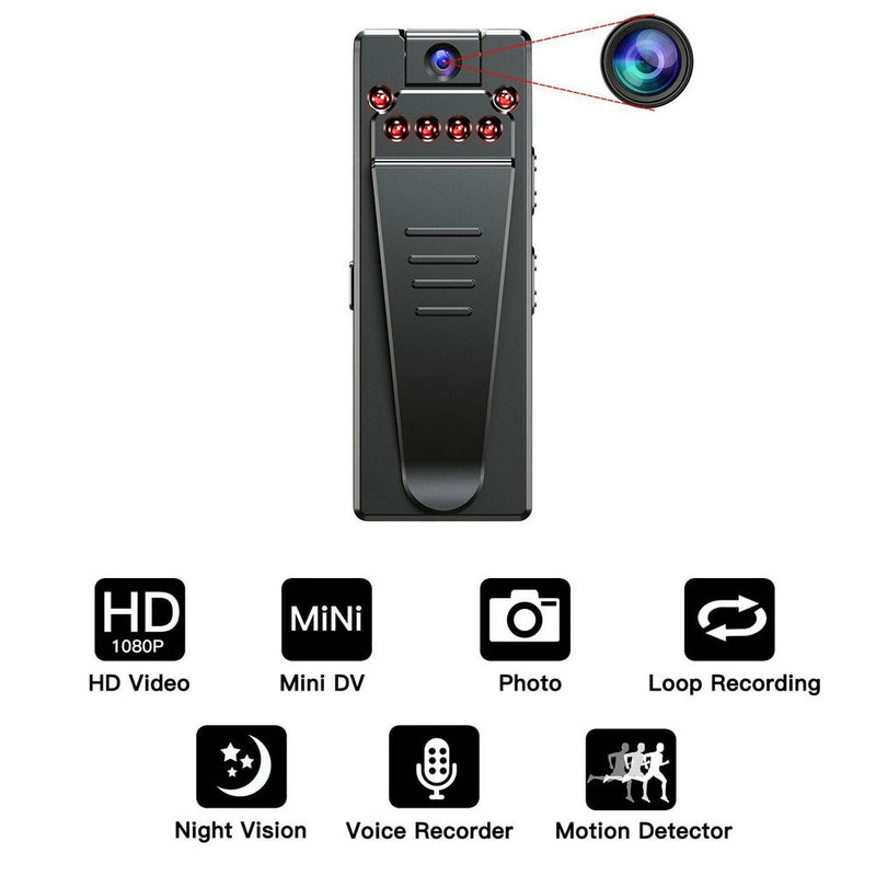 Vandlion Micro Video Camera Voice Recorders Network Cam Infrared Night Vision Recording Dictaphone