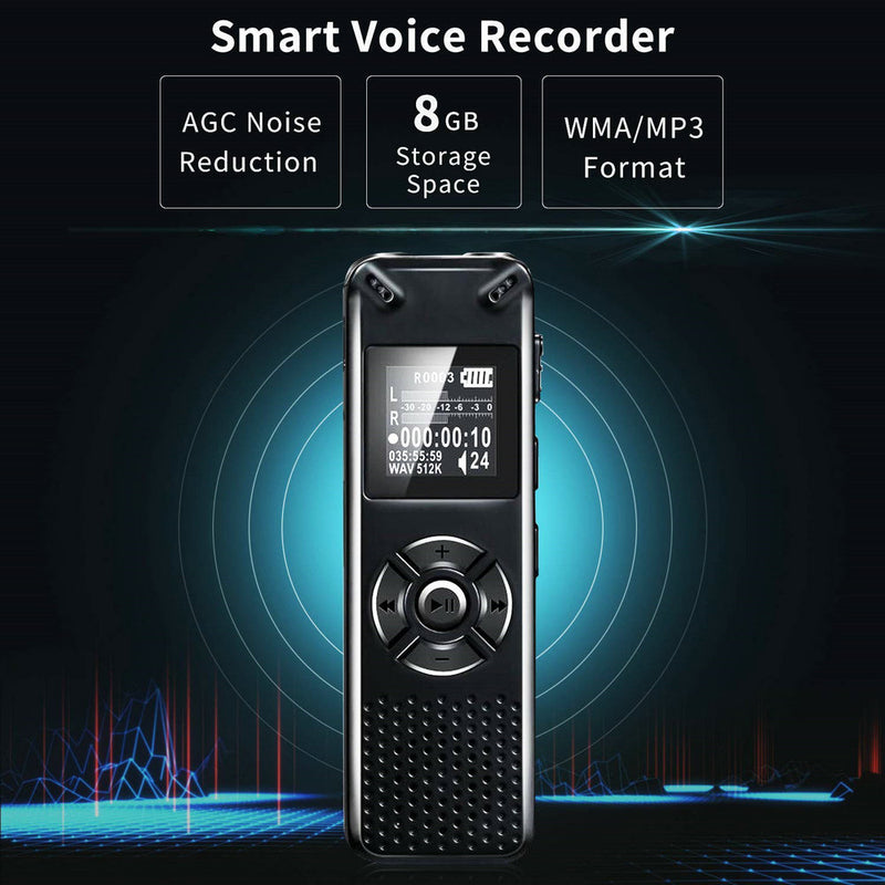 Vandlion Professional Smart Digital Voice Recorder Portable Hidden HD Sound Audio Telephone