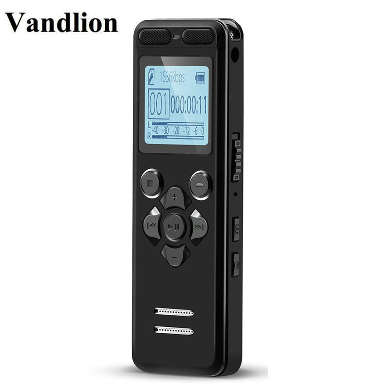Vandlion V36 Professional Mini Digital Voice Recorder Long time Recording Voice Activated Dictaphone