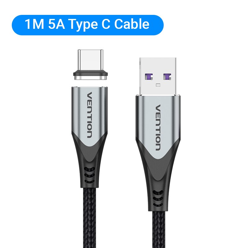 5A Magnetic Charge Cable Fast Charging USB Type C Cable Magnet Micro USB  Phone Cable USB Cord