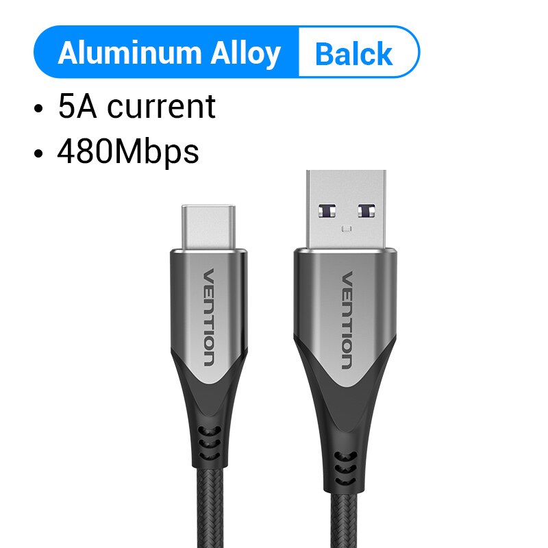 5A USB Type C Cable for Huawei Mate 30 P40 P30 Supercharge 40W Quick Charge 3.0 SCP Fast Charger
