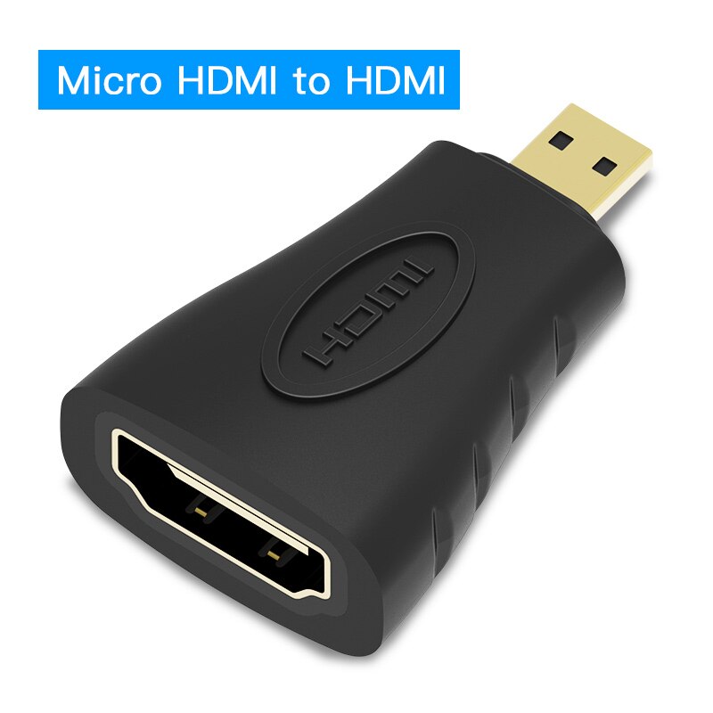 Micro HDMI Adapter 1080P Micro HDMI Male to HDMI Female Converter Type D to A HDMI Adapter