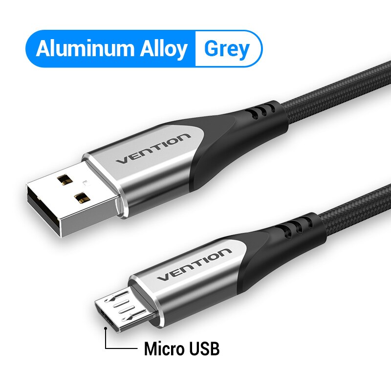 Micro USB Cable 3A  Nylon Fast Charger USB Type C Data Cable USB Mobile Phone Cables