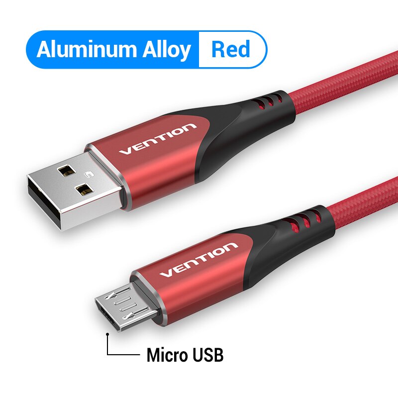 Micro USB Cable 3A  Nylon Fast Charger USB Type C Data Cable USB Mobile Phone Cables