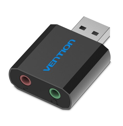 Mini External USB Sound Card USB To 3.5mm headphone Adapter Audio Card