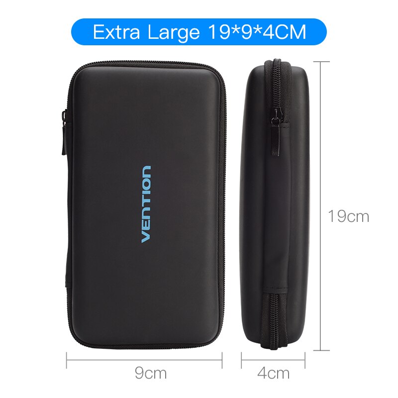 Storage Case Power Bank Case Box for Hard Drive USB Cable Headphone Case External Storage Carrying