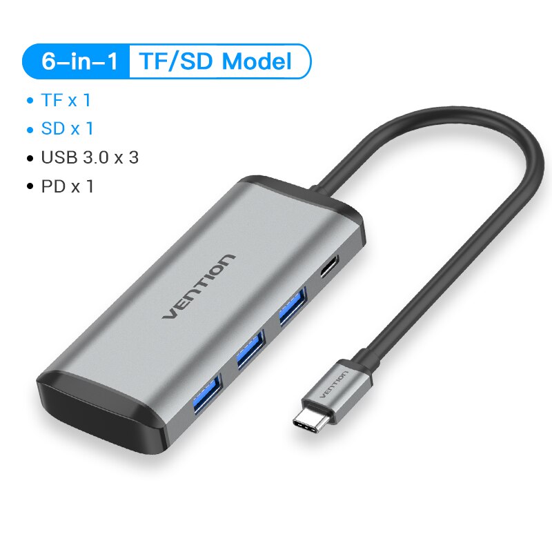 USB C HUB Type C to USB 3.0 Dock Station USB C HDMI RJ45 4K Type C 3.1 Splitter USB HUB