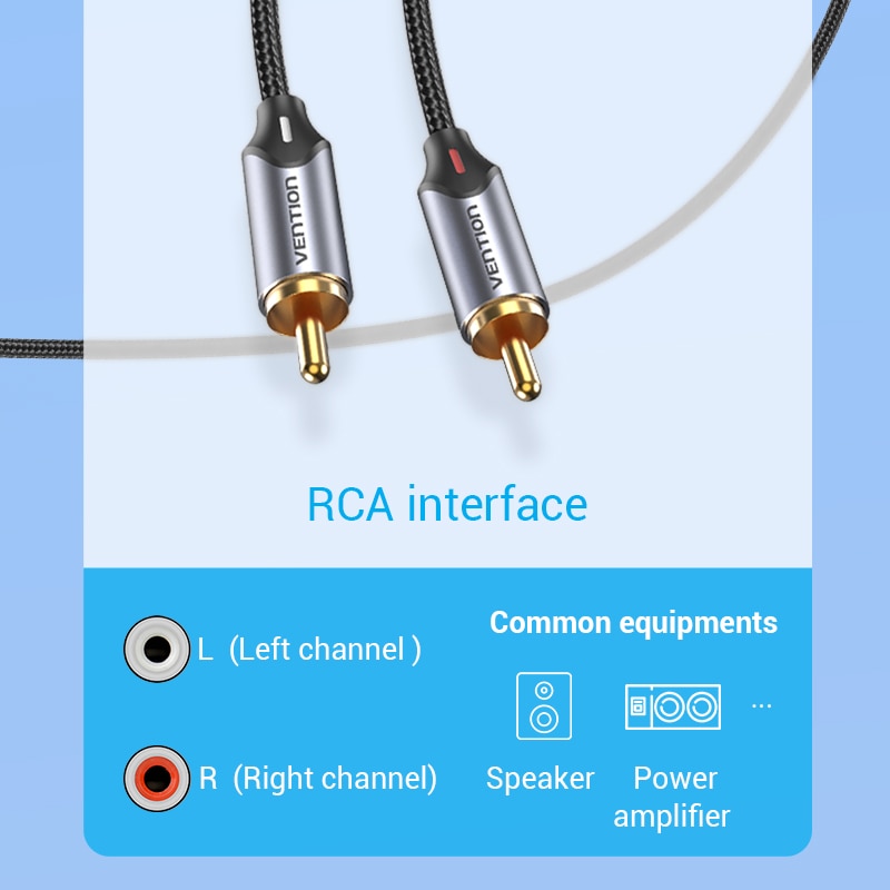 USB C to RCA Audio Cable Type C to 2 RCA Cable for 1m 2m 3m USB C Splitter RCA Y