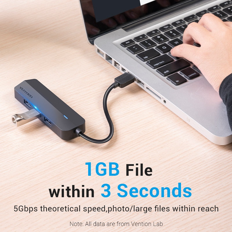 USB Ethernet Adapter USB 3.0 2.0 to RJ45 Gigabit Ethernet with Micro USB Charger Port