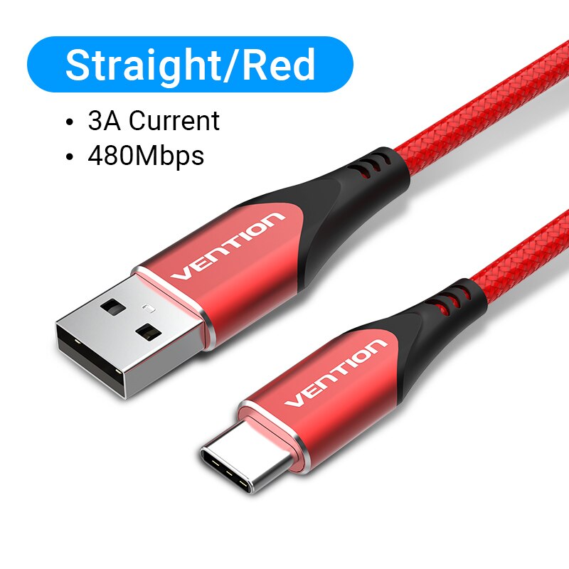 USB Type C Cable 3A 90 Degree Charger Cable Fast Charge Game USB C Cables Cord