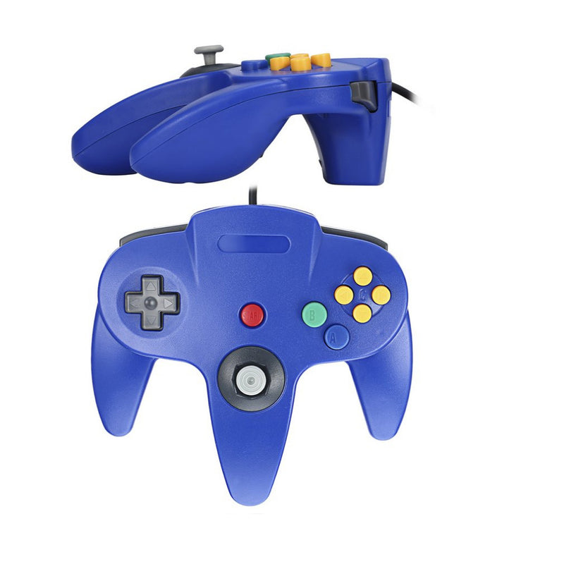 Wired N64 Gamepad Joypad Wired Gaming Joystick Game Pad for Gamecube and Mac Gamepads