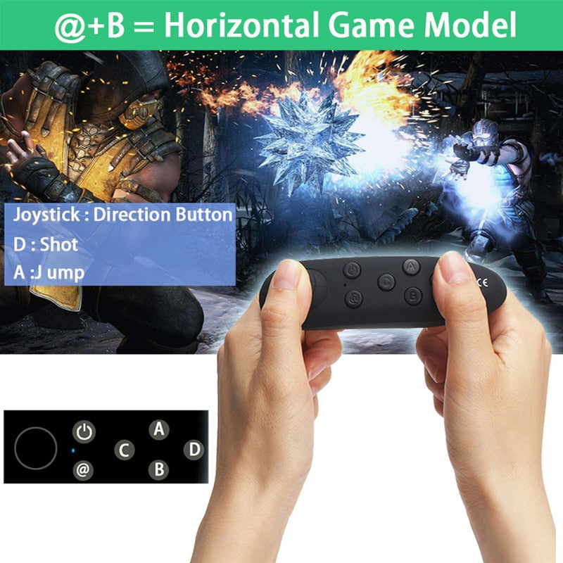 Wireless Bluetooth Gamepad Update VR Remote Controller For Android Joystick Game Pad Control For