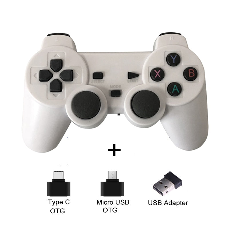 Wireless Gamepad For Android Phone/PC/PS3/TV Box Joystick 2.4G Joypad Game Controller For Xiaomi