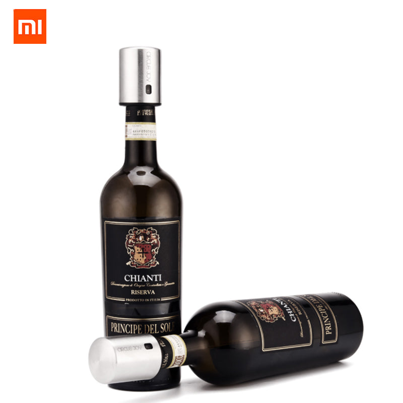 Xiaomi Mijia Circle Joy Electric Bottle Opener Stainless Steel Mini Wine Stopper Wine Decanter