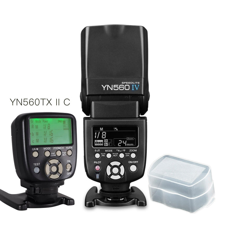 YN560 III IV Wireless Master Flash Speedlite for Nikon Canon Olympus Pentax DSLR Camera