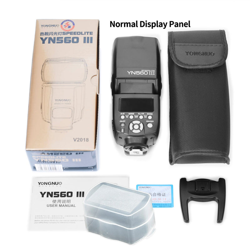 YN560 III IV Wireless Master Flash Speedlite for Nikon Canon Olympus Pentax DSLR Camera