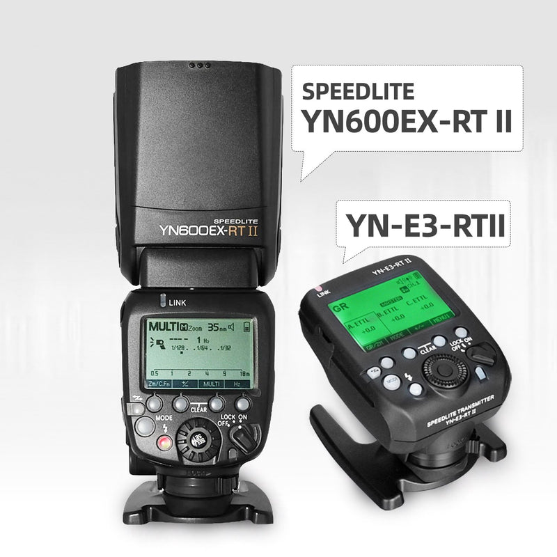YN600EX-RT II YN600EX RT II 2.4G Wireless HSS 1/8000s Master TTL Flash Speedlite