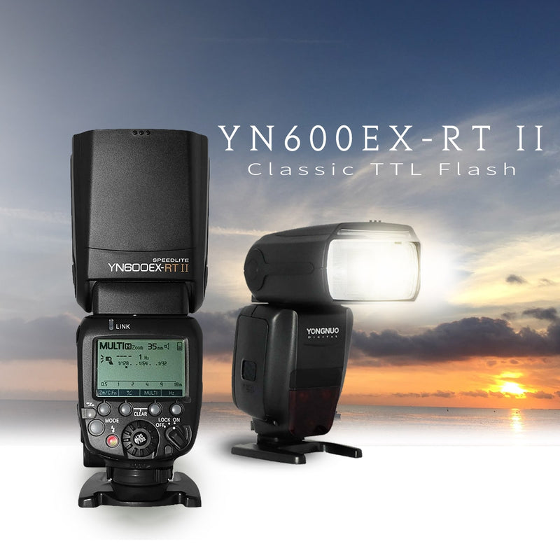 YN600EX-RT II YN600EX RT II 2.4G Wireless HSS 1/8000s Master TTL Flash Speedlite
