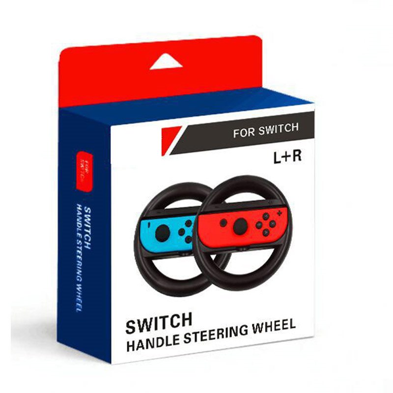 Yoteen 2Pcs Joy-Con Wheel for Nintend Switch Racing Game Wheel Controller NS Joy-Con Grip Cart