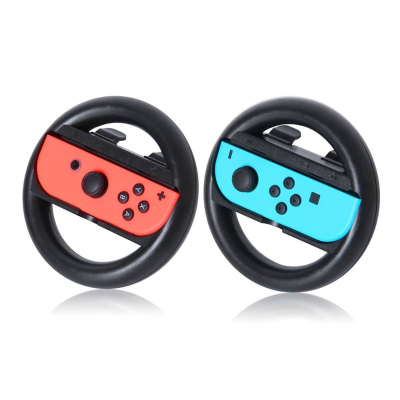 Yoteen 2Pcs Joy-Con Wheel for Nintend Switch Racing Game Wheel Controller NS Joy-Con Grip Cart