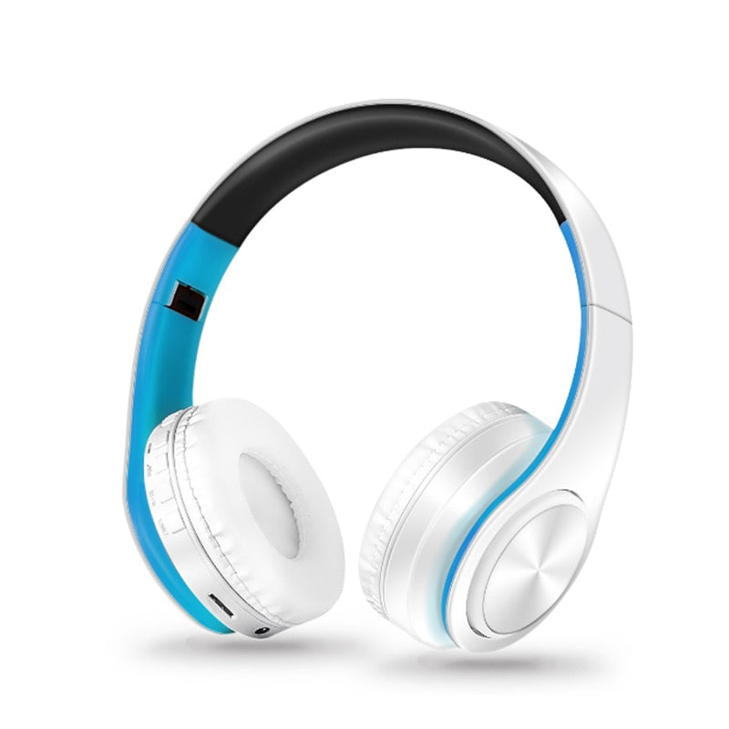 Wireless Bluetooth Earphones Headset Stereo Headphones Earphones with Microphone /TF Card