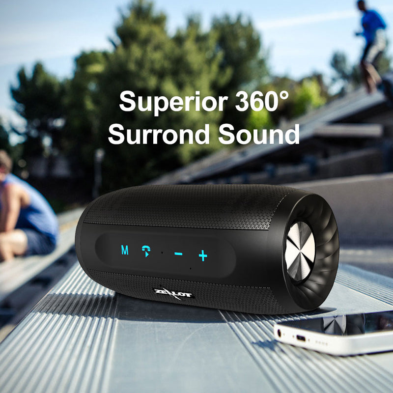 S16 New 3D Stereo Bluetooth Speaker Portable Wireless Bass Column Subwoofer Speakers with