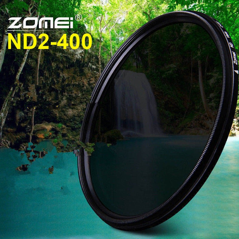 ZOMEI Glass Slim ND2-400 Neutral Density Fader Variable ND filter Adjustable