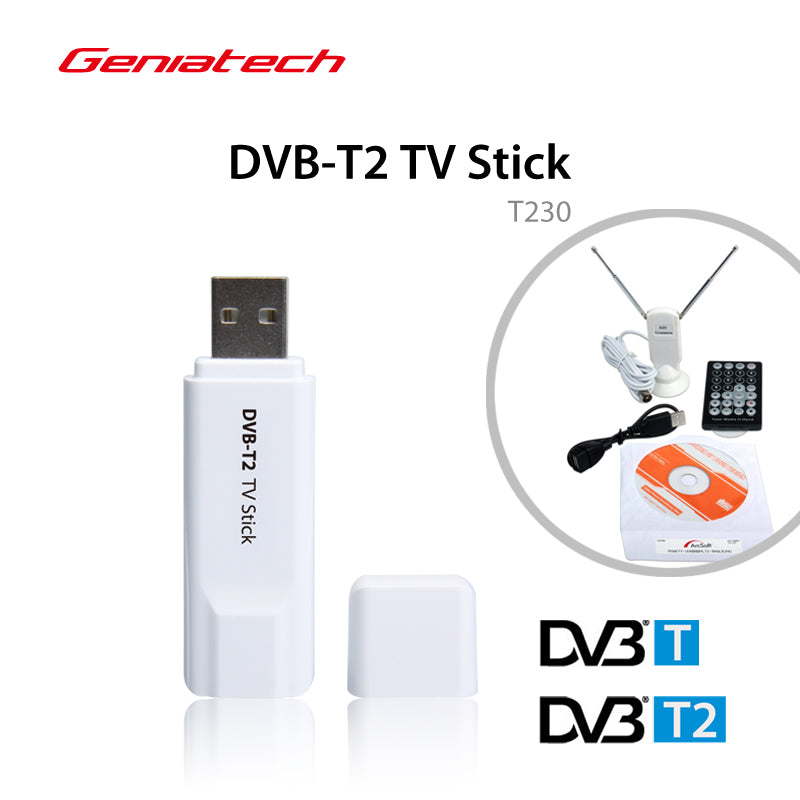 dvb-t2 GENIATECH MyGica USB TV tuner Stick T230C DVB-C T2 DVB-T HD TV with License for Russia