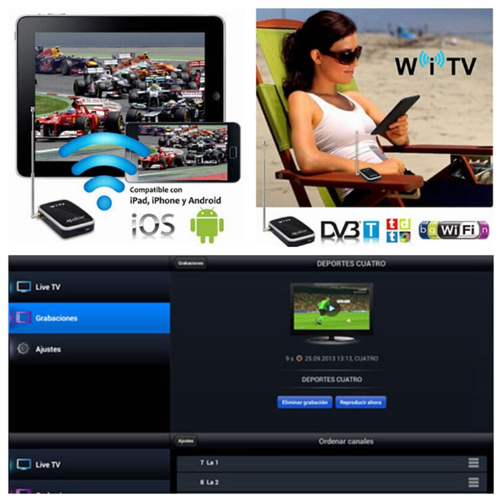 iOS Android TV Tuner-Geniatech Mygica WiTV- Watch Live Freeview on Smartphones and Tablets for