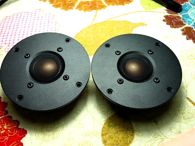 pair Melo David audio SUPER copper&amp;Beryllium alloy dome tweeter . KO XT25 D25 D2095 9300 free